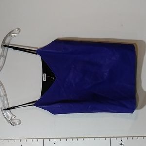By Chance leather tank - cami top